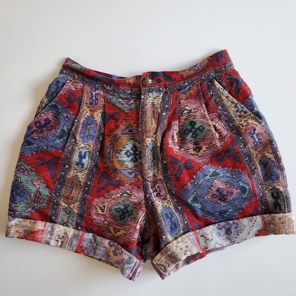 Coco West Pants - Vintage 90’s Coco West Hi-Waist Shorts | Medium